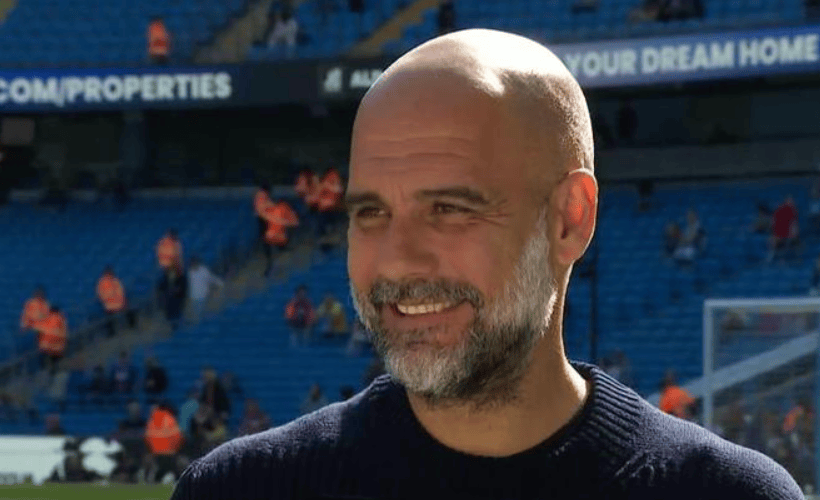 瓜帅：相信球迷会向德布劳内多年来在这里所做的一切表示感谢